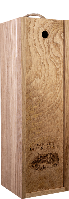 Пенал подарочный на 1 бут. с гравировкой "Бургонь"